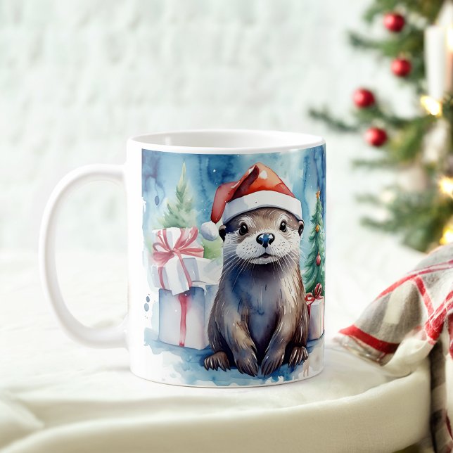 Wasserfarbe Feierliche Weihnachten Tasse (Von Creator hochgeladen)