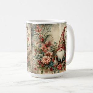 Wasserfarbe Frohe Weihnachtsgnom Kaffeetasse