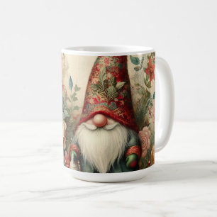 Wasserfarbe Frohe Weihnachtsgnom Kaffeetasse
