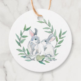 Wasserfarbe Frühlingsthema Party Liebesmarken Geschenkanhänger