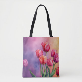 Wasserfarbe für Tulpen