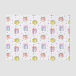 Wasserfarbe Geburtstagsgeschenke & Confetti Seidenpapier