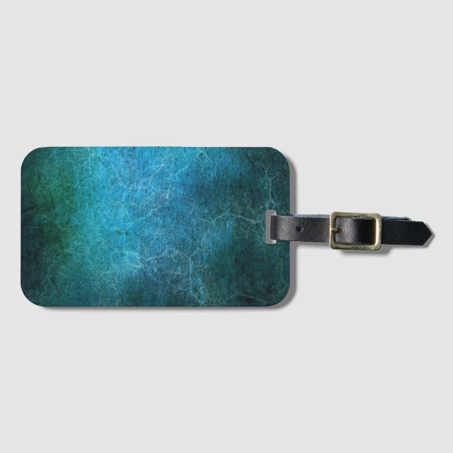 Wasserfarbe Gepäckanhänger (Vorderseite (Horizontal))