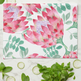 Wasserfarbe Geschirrtuch