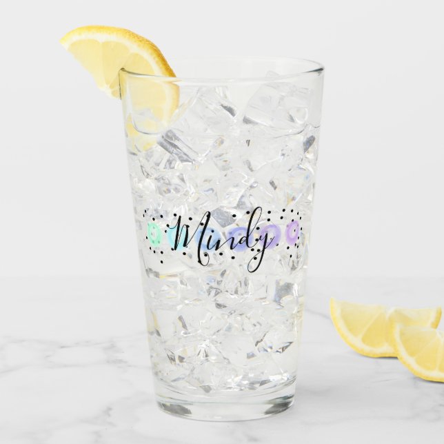 Wasserfarbe Glas (Vorderseite Ice)
