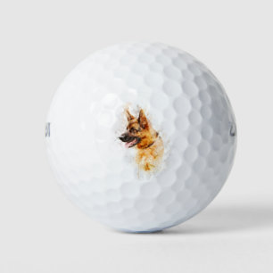 Wasserfarbe Golfball