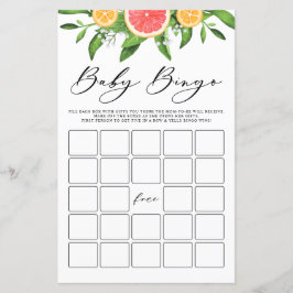 Wasserfarbe Grapefruit Baby Bingo Baby Duschgel Sp