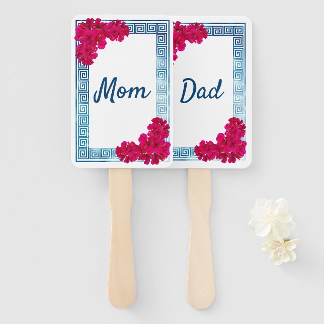 Wasserfarbe Grecian Elegance Pink Baby Duschgel Sp Fächer (Vorne und Hinten)