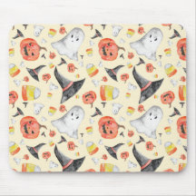 Wasserfarbe Halloween Spooky Niedlich Ghost Hexe C