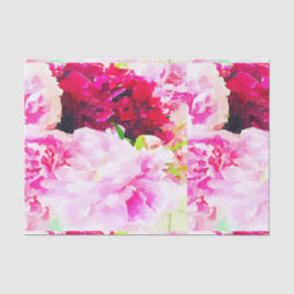 Wasserfarbe, handbemalte Blume, elegant, elegant, Seidenpapier