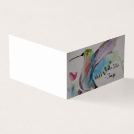 Wasserfarbe Hummingbird Danke Karte