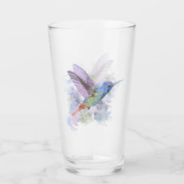 Wasserfarbe Hummingbird Garden Bird Art Collection Glas