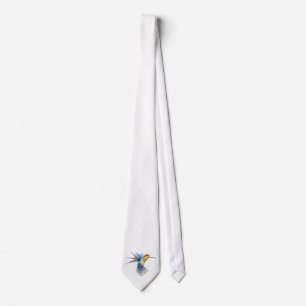 Wasserfarbe Hummingbird Krawatte