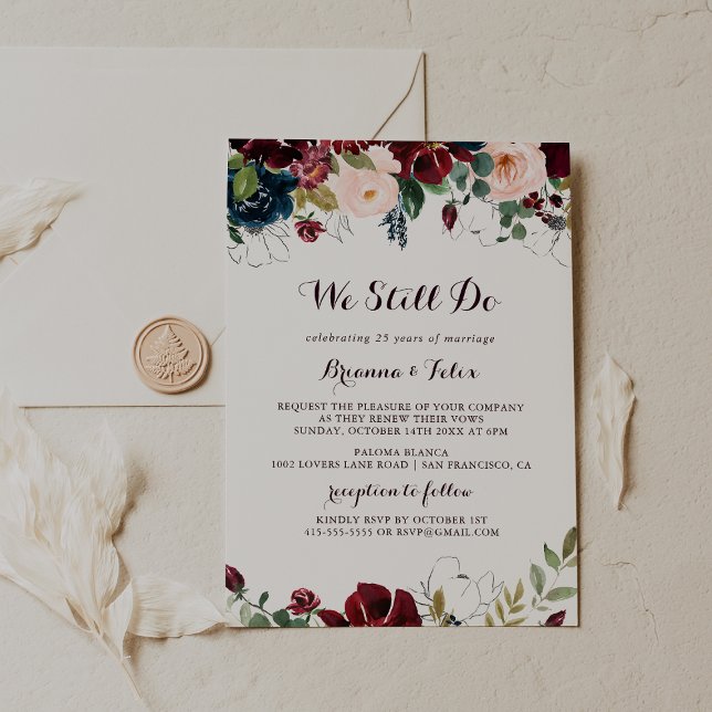 Wasserfarbe Illustriert, die wir noch immer überpr Einladung (Von Creator hochgeladen)