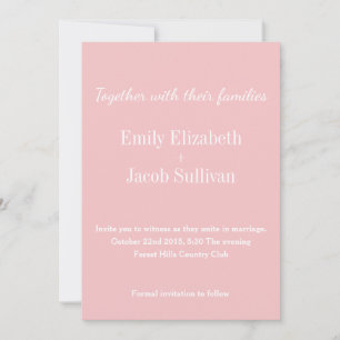 Wasserfarbe Inspiriert Hochzeit - Save the Date Aq