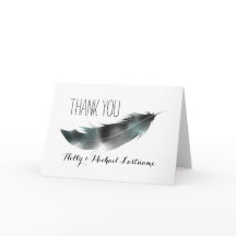 Wasserfarbe Inspiriert Schwarz Federbein Danke Kar