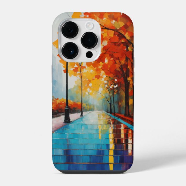 Wasserfarbe  iPhone hülle (Rückseite)