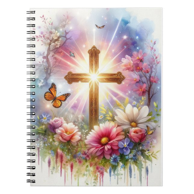 Wasserfarbe Jesus Notizblock (Vorderseite)