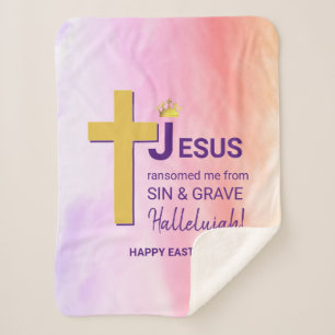 Wasserfarbe JESUS RANSOMEMEME Christlich Ostern Sherpadecke