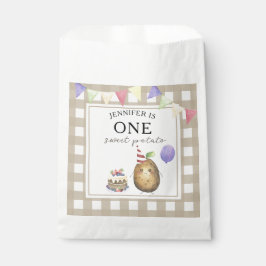 Wasserfarbe Kartoffel 1. Geburtstag Geschenktütchen