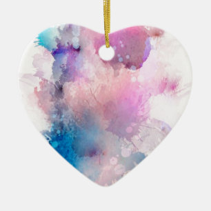 Wasserfarbe Keramikornament