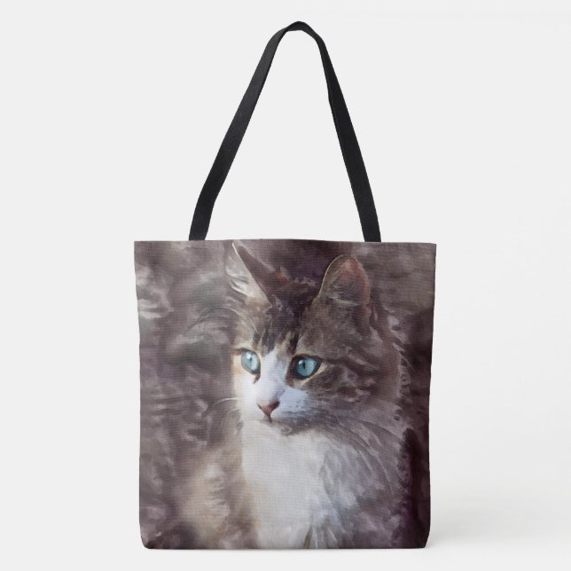Wasserfarbe Kitten (Vorderseite)