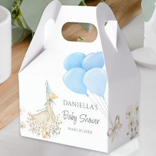 Wasserfarbe Kleine Gänsejunge Babydusche Geschenkschachtel