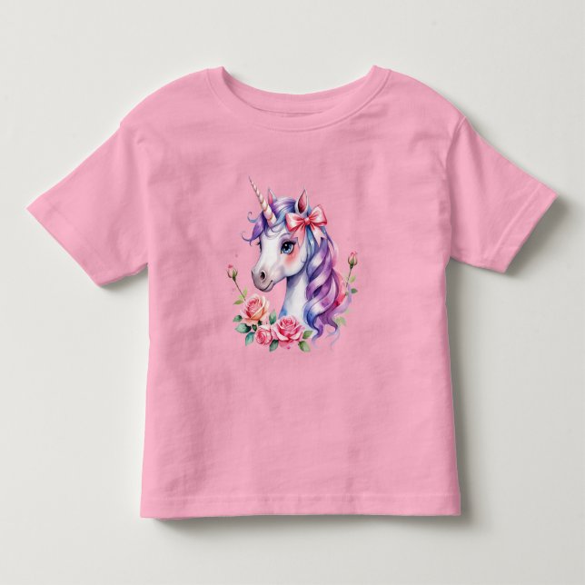 Wasserfarbe Kleinkind T-shirt (Vorderseite)