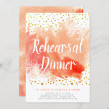 Wasserfarbe, Korallenriff Hochzeitsessen Probe