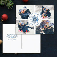 Wasserfarbe Kristall Blauer Snowflake 4 Fotomateri