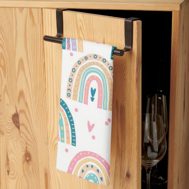 Wasserfarbe Küche Handtuch (Drittel gefaltet)