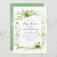 Wasserfarbe Land Rustikale Grünpflanzen Kinderdusc