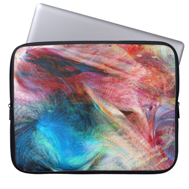 Wasserfarbe Laptopschutzhülle (Vorderseite)