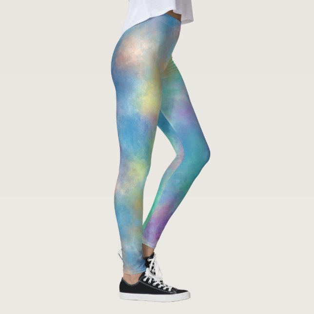 Wasserfarbe Leggings (Rechts)