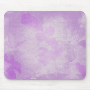 Wasserfarbe Lila Mousepad
