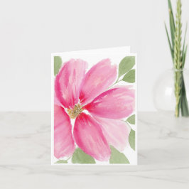 Wasserfarbe Magenta Bloom