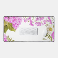 Wasserfarbe Magenta Hydrangeas Personalisiert