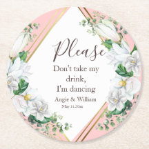 Wasserfarbe Magnolia Blush Ich tanze