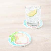 Wasserfarbe Mango Hand gestrichen Tropische Küche