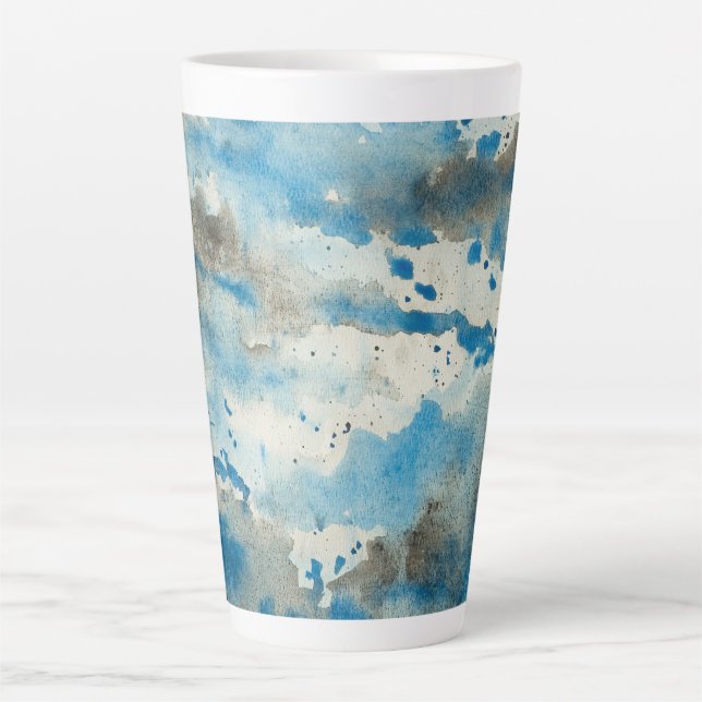 Wasserfarbe Milchtasse (Vorderseite)