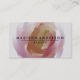 Wasserfarbe Moderne, einfache und klassische Schön Visitenkarte