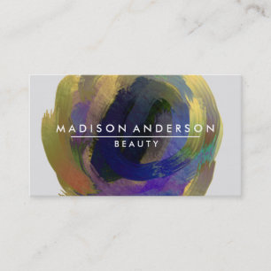 Wasserfarbe Moderne, einfache und klassische Schön Visitenkarte