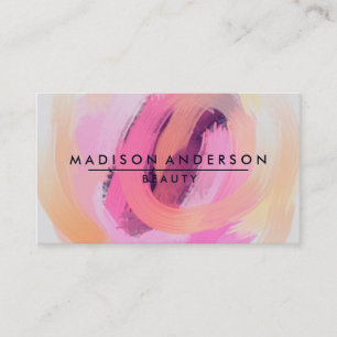 Wasserfarbe Moderne, einfache und klassische Schön Visitenkarte