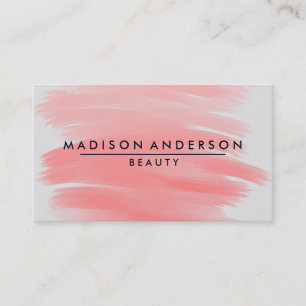 Wasserfarbe Moderne, einfache und klassische Schön Visitenkarte