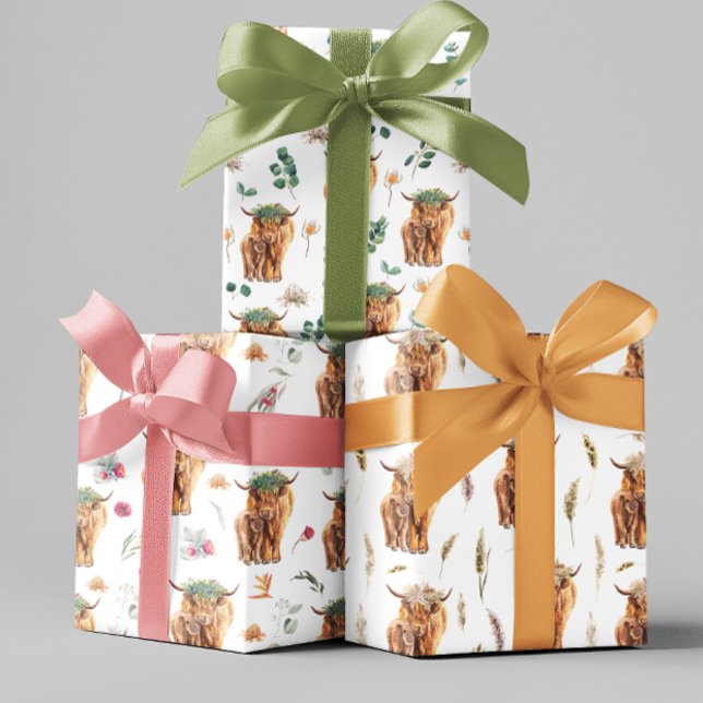 Wasserfarbe Mutter Babywaage Dusche Kinderzimmer Geschenkpapier Set (Von Creator hochgeladen)