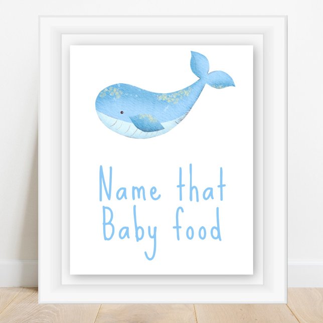 Wasserfarbe - Name dieses Babynahrung Poster (Von Creator hochgeladen)