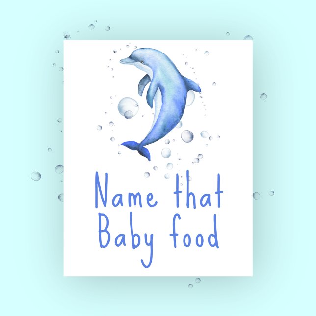 Wasserfarbe - Name dieses Babynahrung Poster (Von Creator hochgeladen)