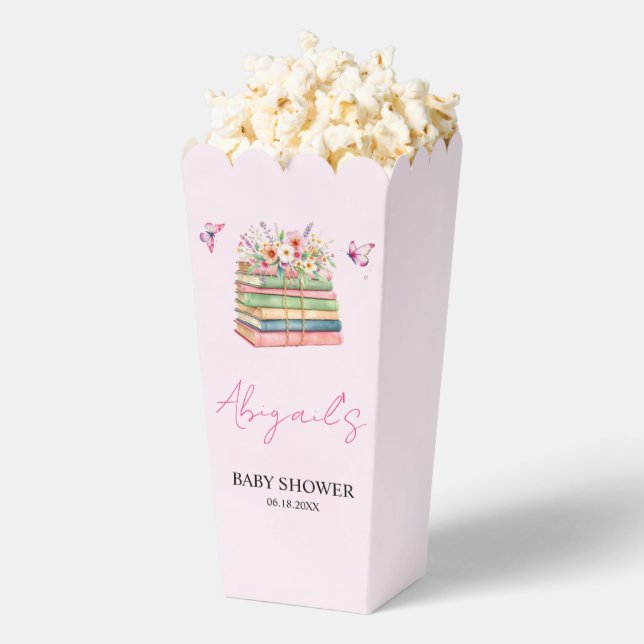 Wasserfarbe Neues Kapitel Beginnt Mädchen-Dusche Geschenkschachtel (Geplatzt)