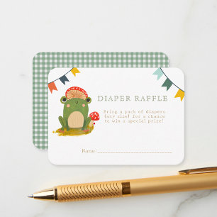 Wasserfarbe Niedlich Frog Kinderdusche Windeln Raf Begleitkarte