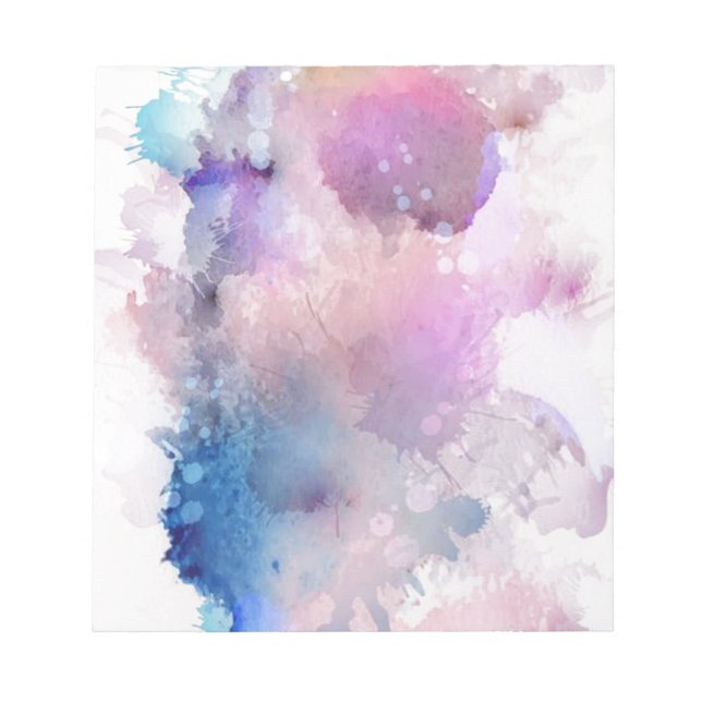 Wasserfarbe Notizblock (Vorderseite)